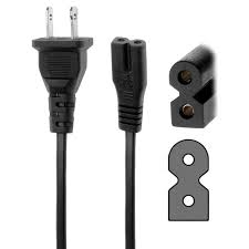 Universal Power Cord for PSX/PS2/PS3 Slim/PS4/Xbox/Dreamcast (Y6)